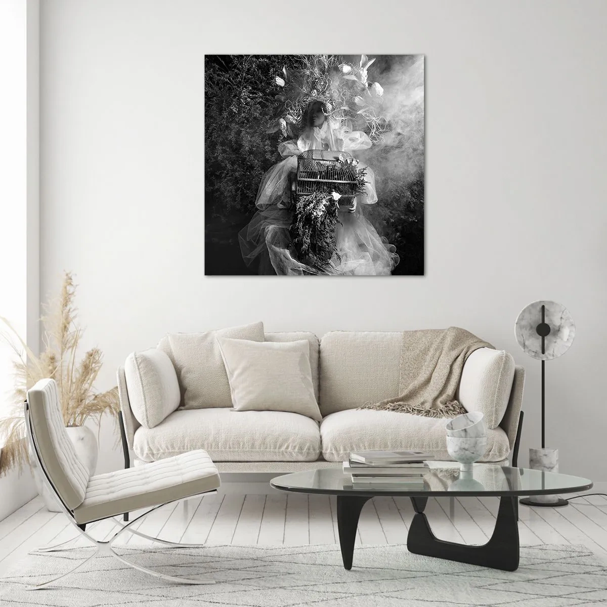 Glasbild - Bild auf glas - Mutter selbst - Natur - 30x30 cm