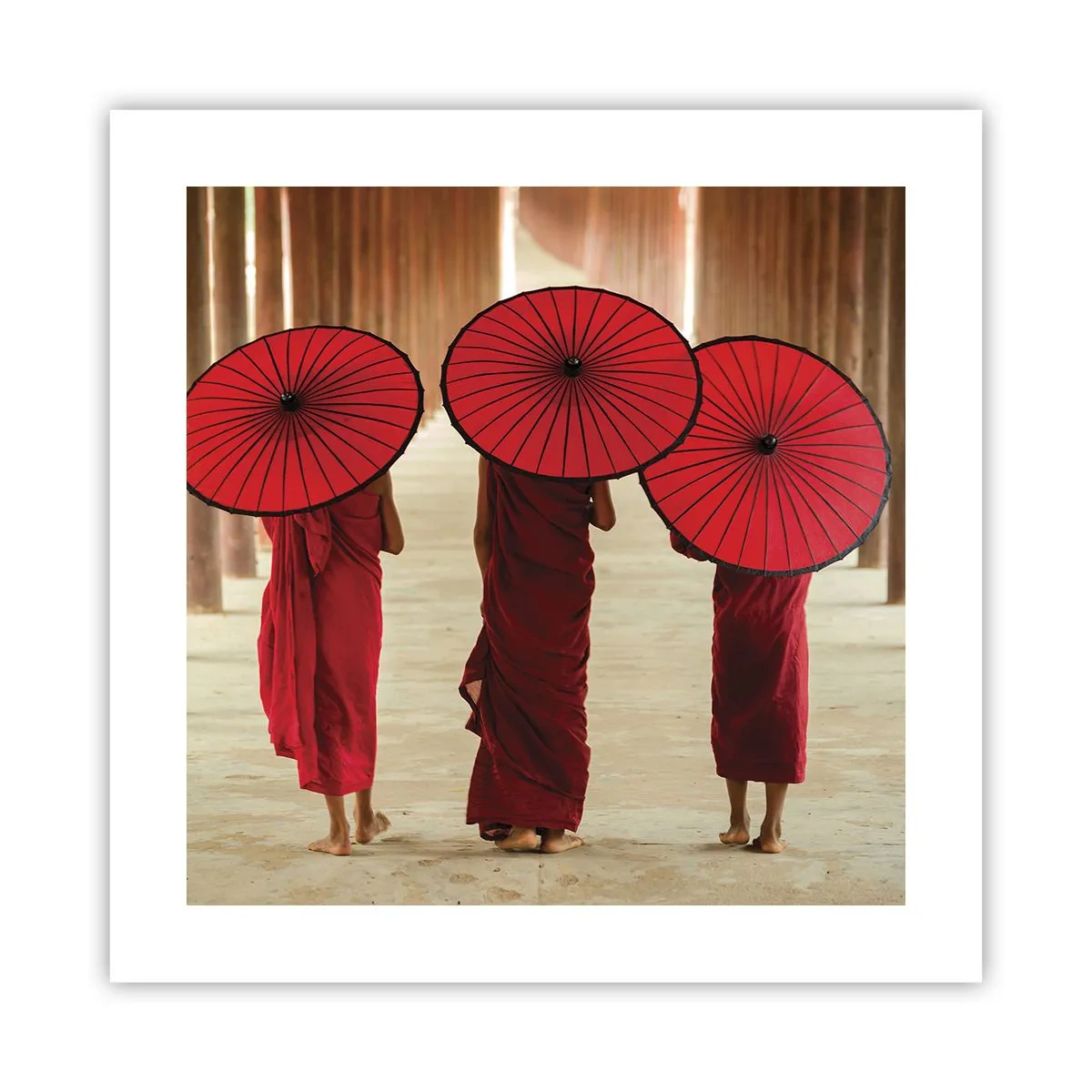 Poster - Auf dem Weg ins Reine Land - 40x40 cm