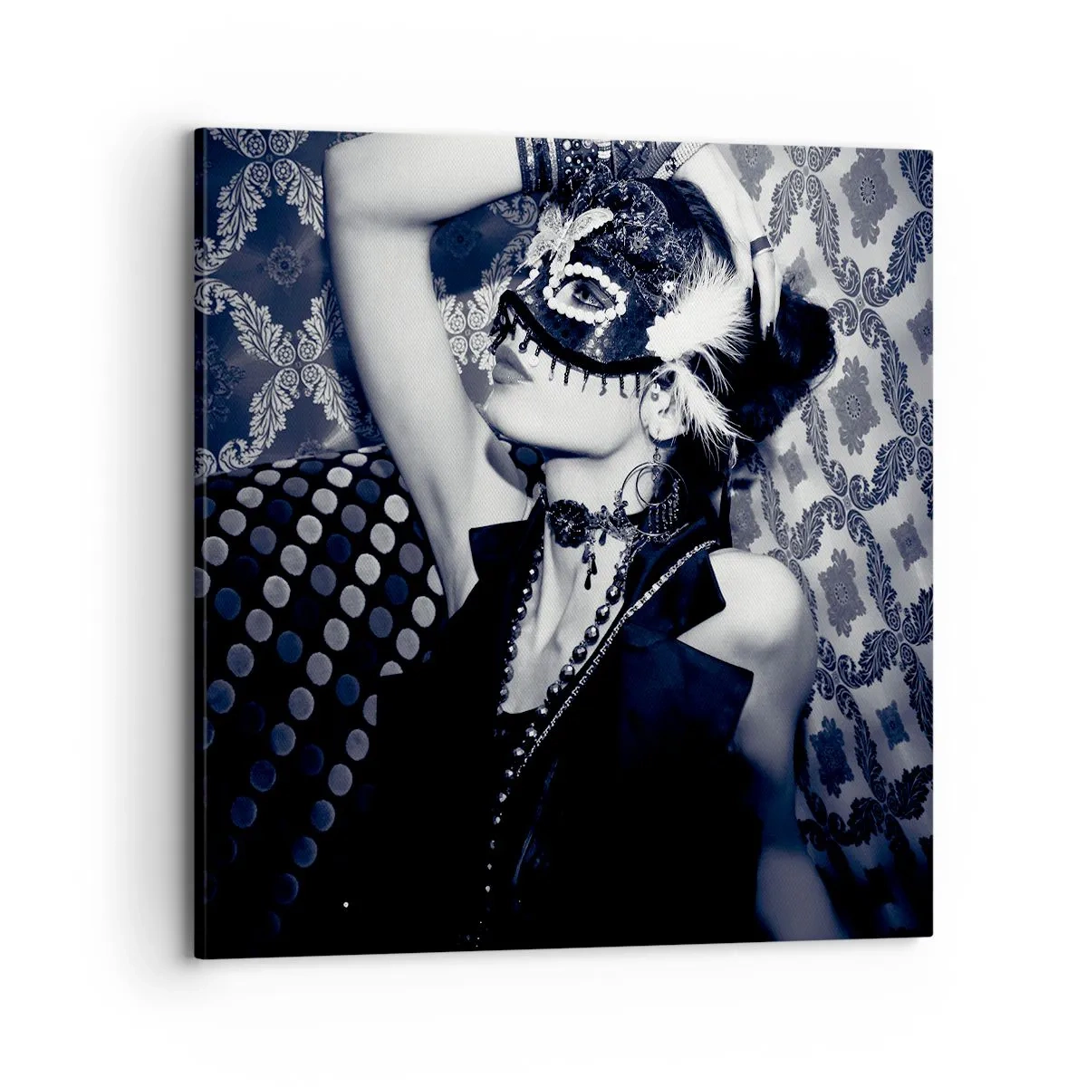 Bild auf Leinwand - Leinwandbild - Dekorationen, Ornamente, Muster ... - 70x70 cm