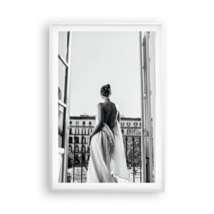 Poster in einem weißen Rahmen - Erweckung der Sinne - 61x91 cm