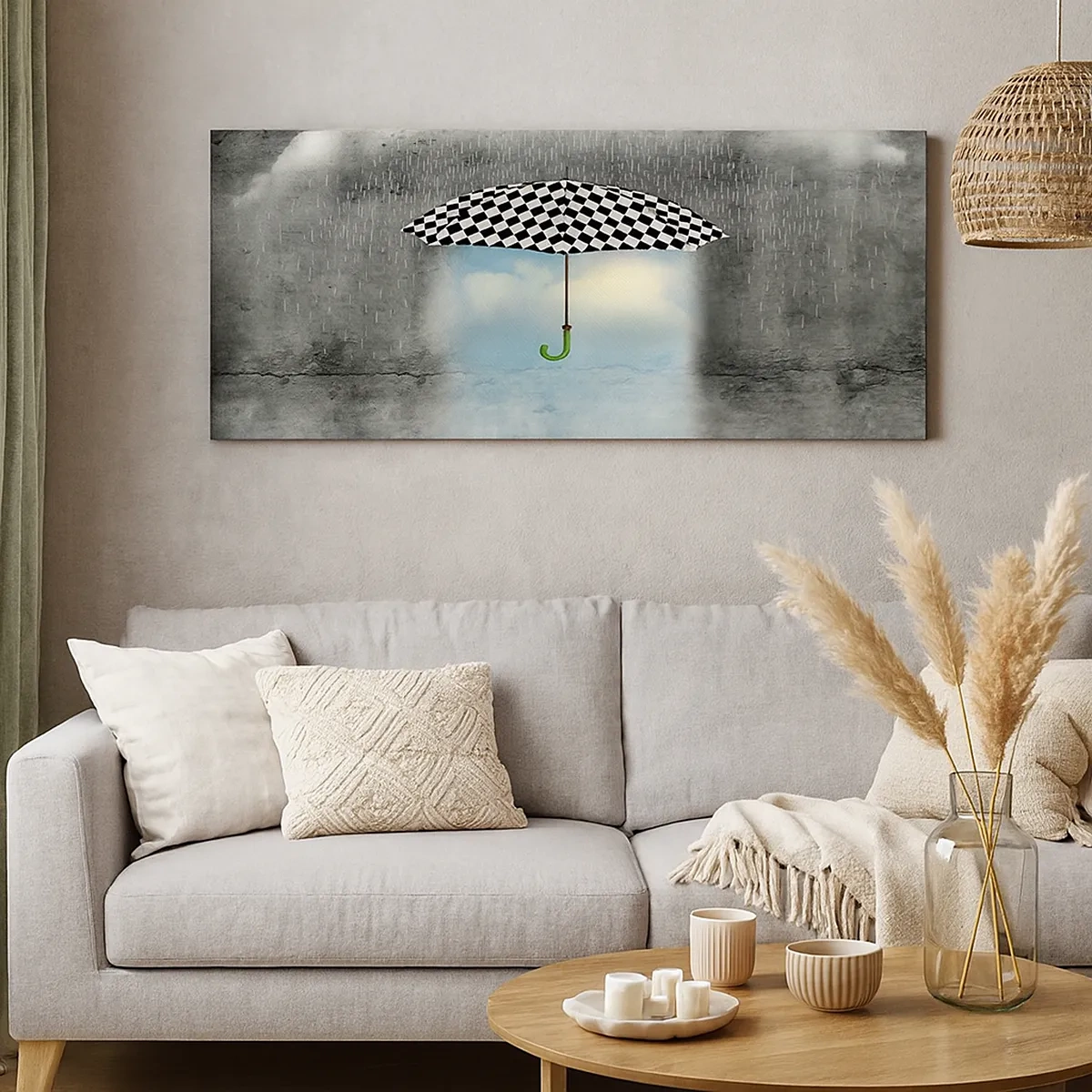 Bild auf Leinwand - Leinwandbild - Aber möglich - 30x30 cm