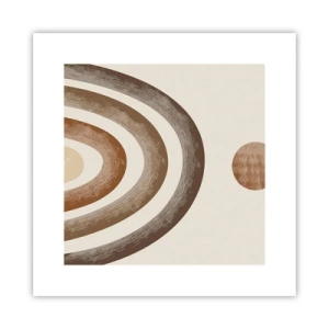 Poster - In einer weit entfernten Galaxie - 30x30 cm