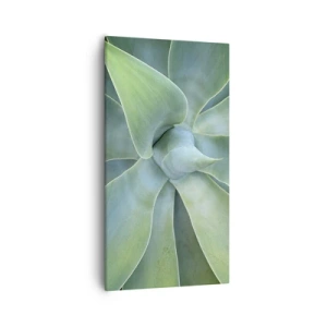 Bild auf Leinwand - Leinwandbild - Geburt des Grüns - 55x100 cm