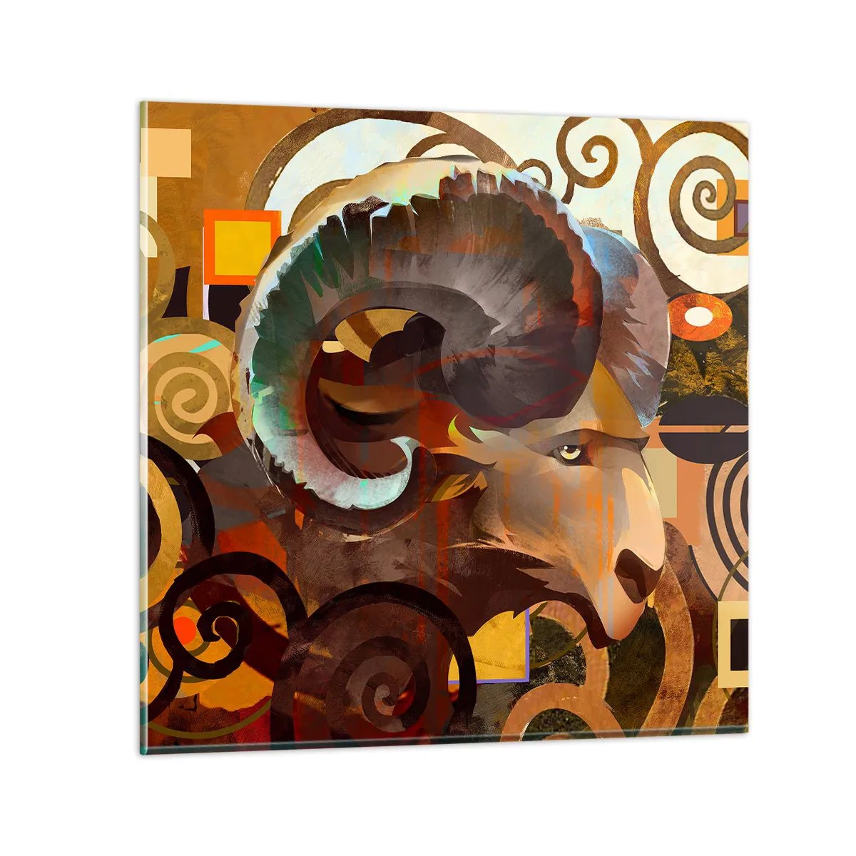 Glasbild - Bild auf glas - Magie - Religionen - Rituale - 30x30 cm