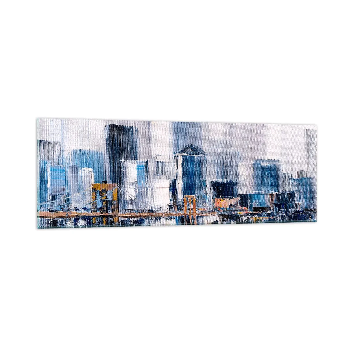 Glasbild - Bild auf glas - New Yorker Eindruck - 90x30 cm