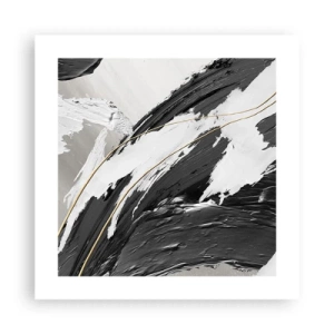 Poster - Abstraktion in großem Stil - 40x40 cm