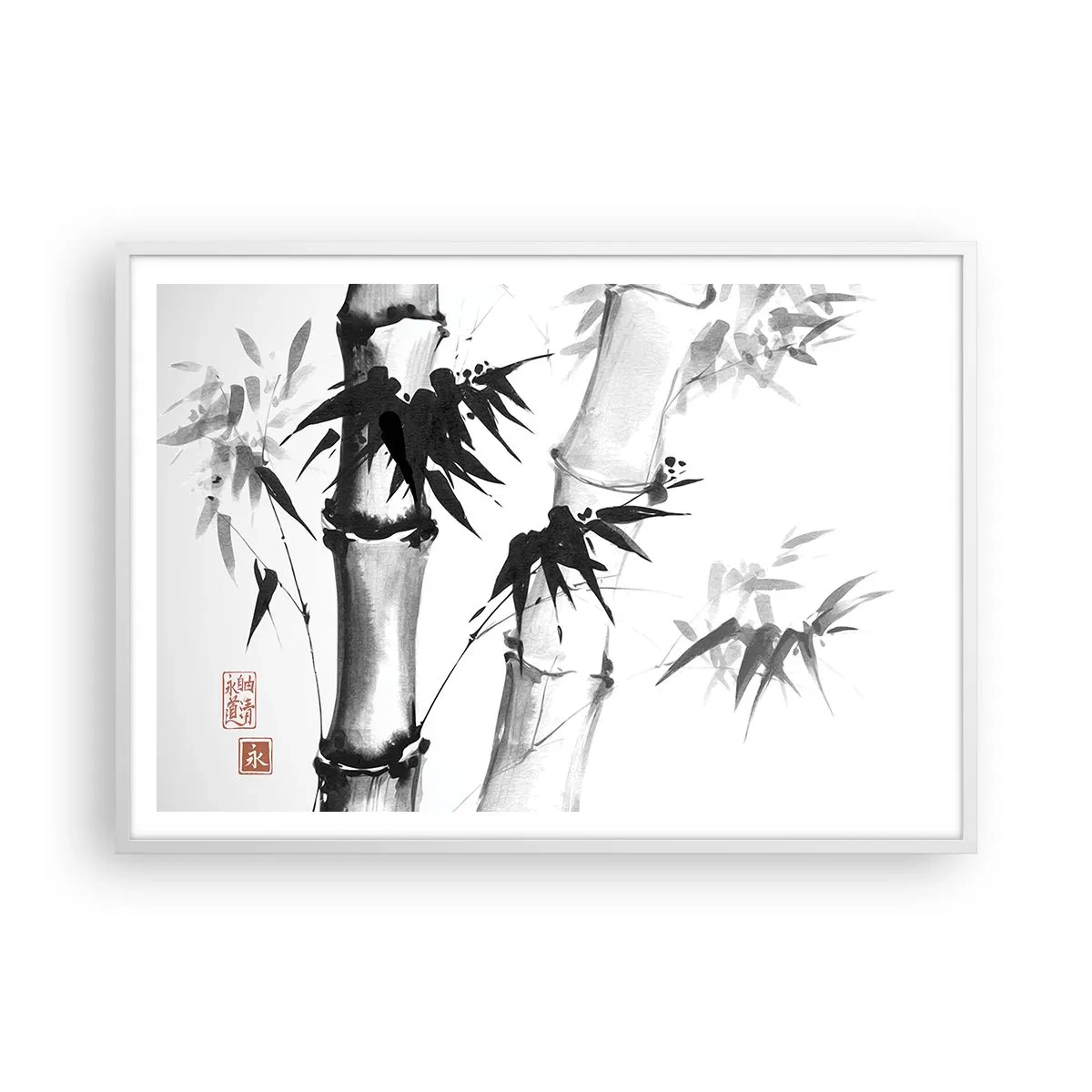 Poster in einem weißen Rahmen - Dem Orient ganz nah - 100x70 cm