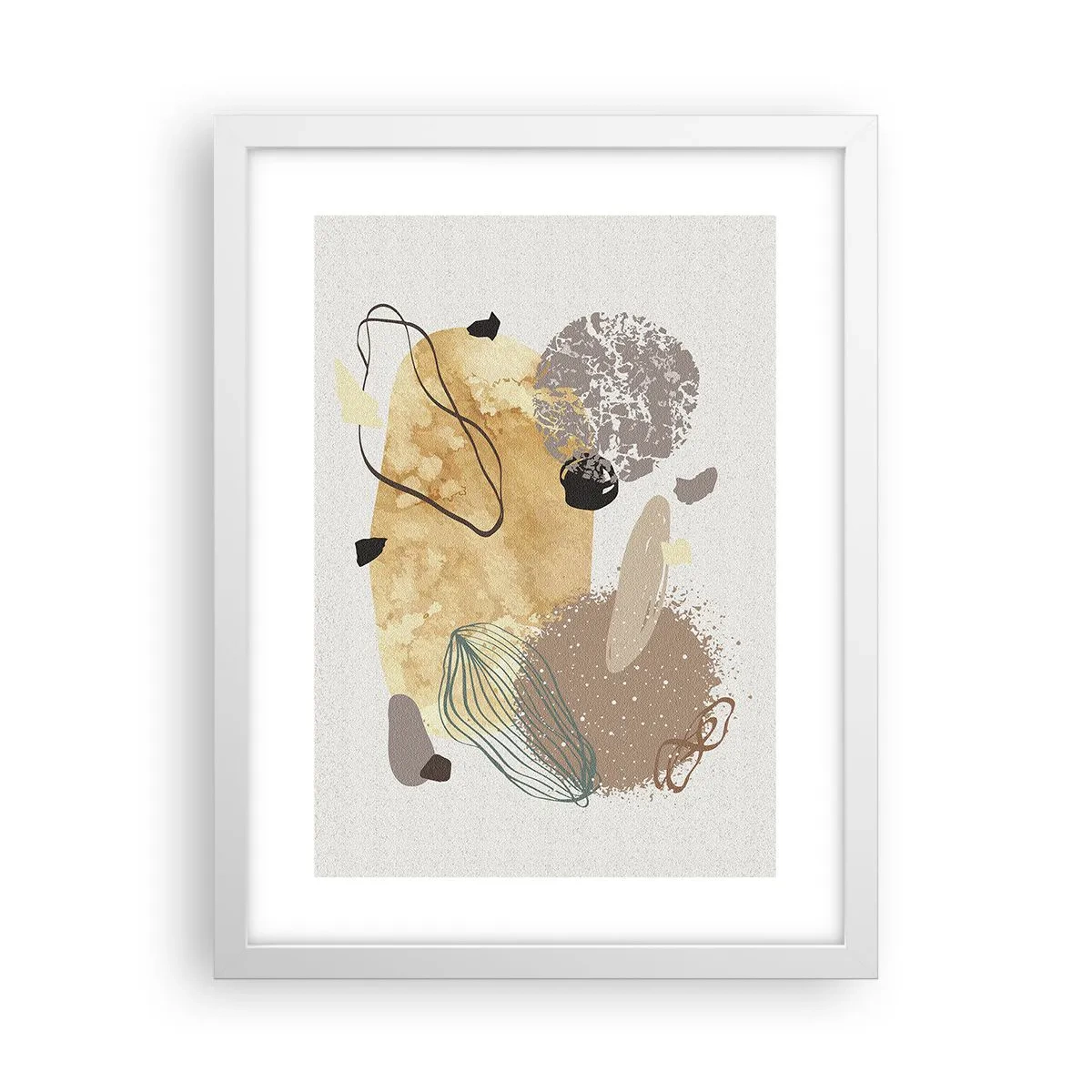 Poster in einem weißen Rahmen - Angewandte Plumkologie - 30x40 cm