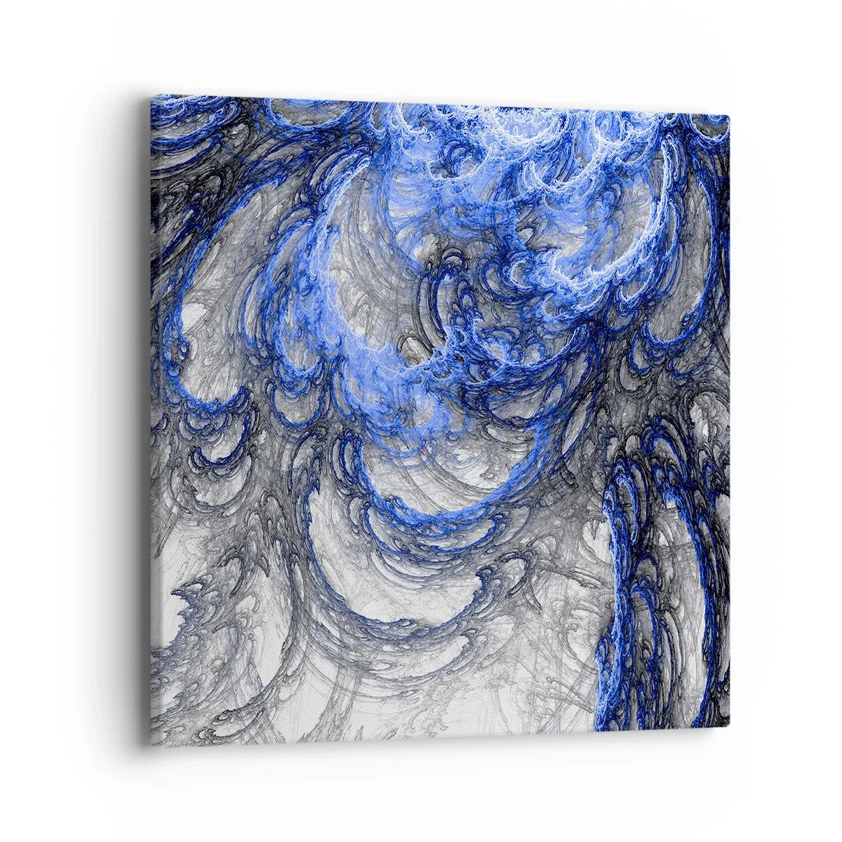 Bild auf Leinwand - Leinwandbild - Die Geburt einer Welle - 40x40 cm