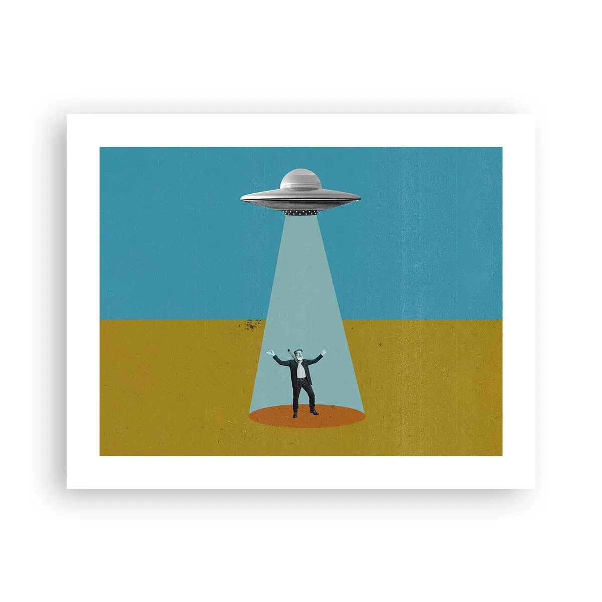 Poster - Nahe Begegnung - 50x40 cm