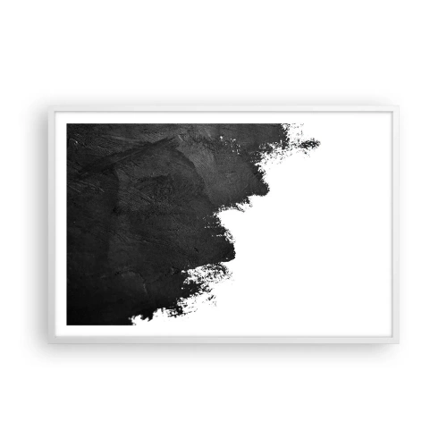 Poster in einem weißen Rahmen - Elemente: Erde - 91x61 cm