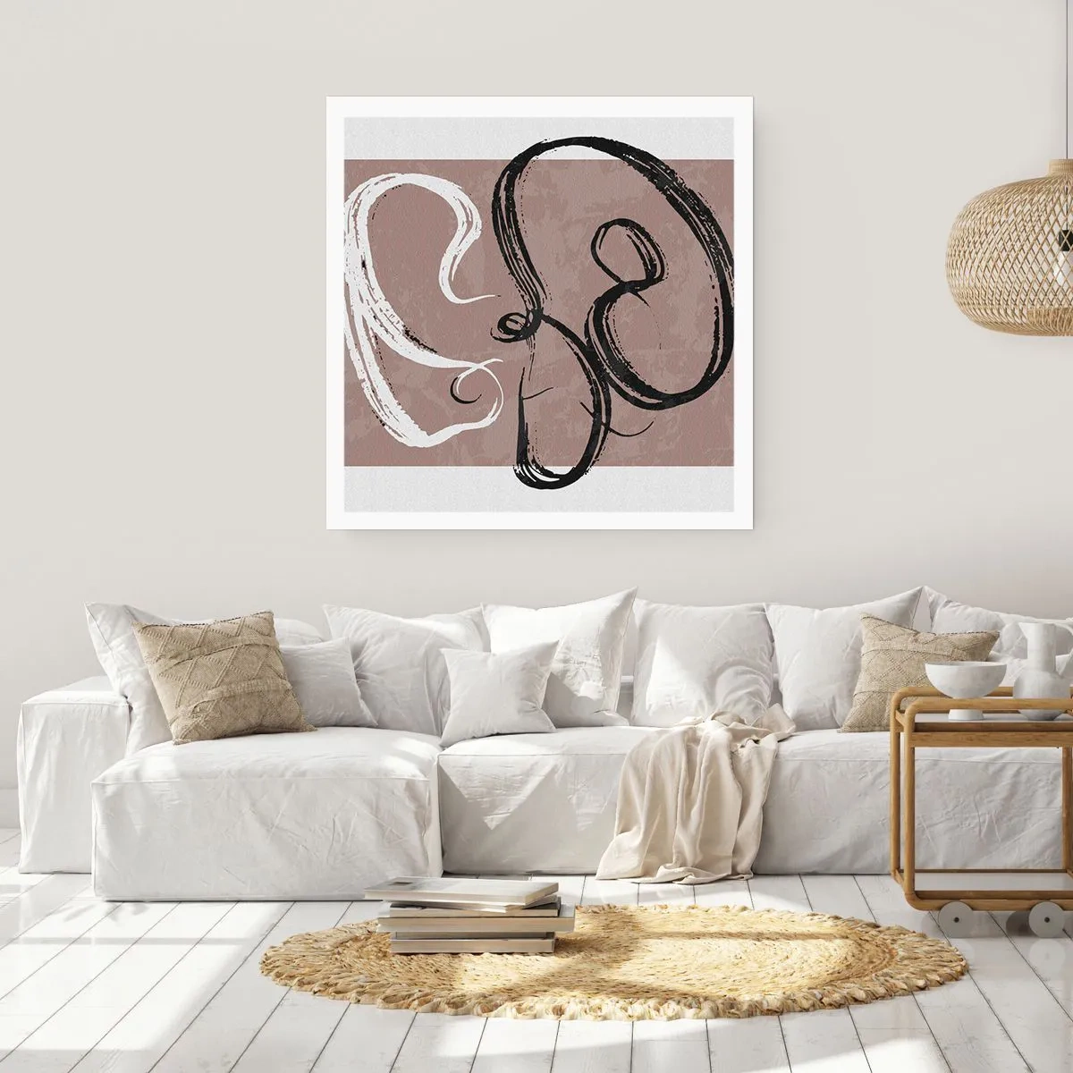 Poster - Komposition – die Suche nach Fülle - 60x60 cm