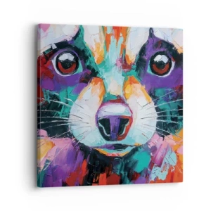 Bild auf Leinwand - Leinwandbild - Nur gute Emotionen - 30x30 cm