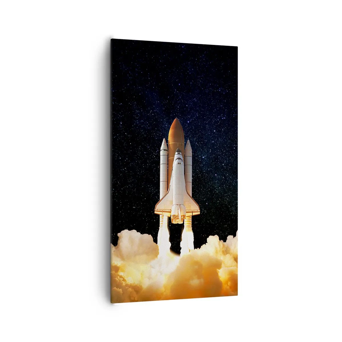 Bild auf Leinwand - Leinwandbild - Ad Astra! - 65x120 cm