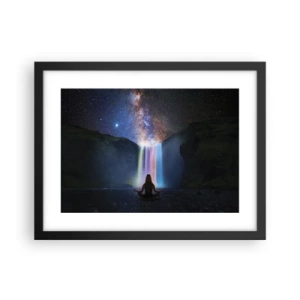 Poster in einem schwarzem Rahmen - Absolute Harmonie - 40x30 cm