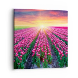 Bild auf Leinwand - Leinwandbild - Schönheitsfarm - 30x30 cm