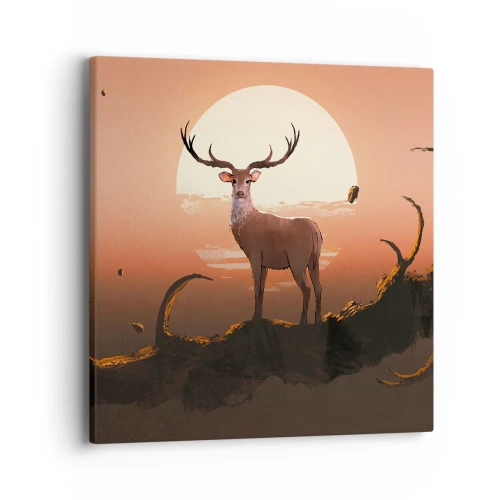 Bild auf Leinwand - Leinwandbild - Diese Nacht ist anders als jede andere - 40x40 cm