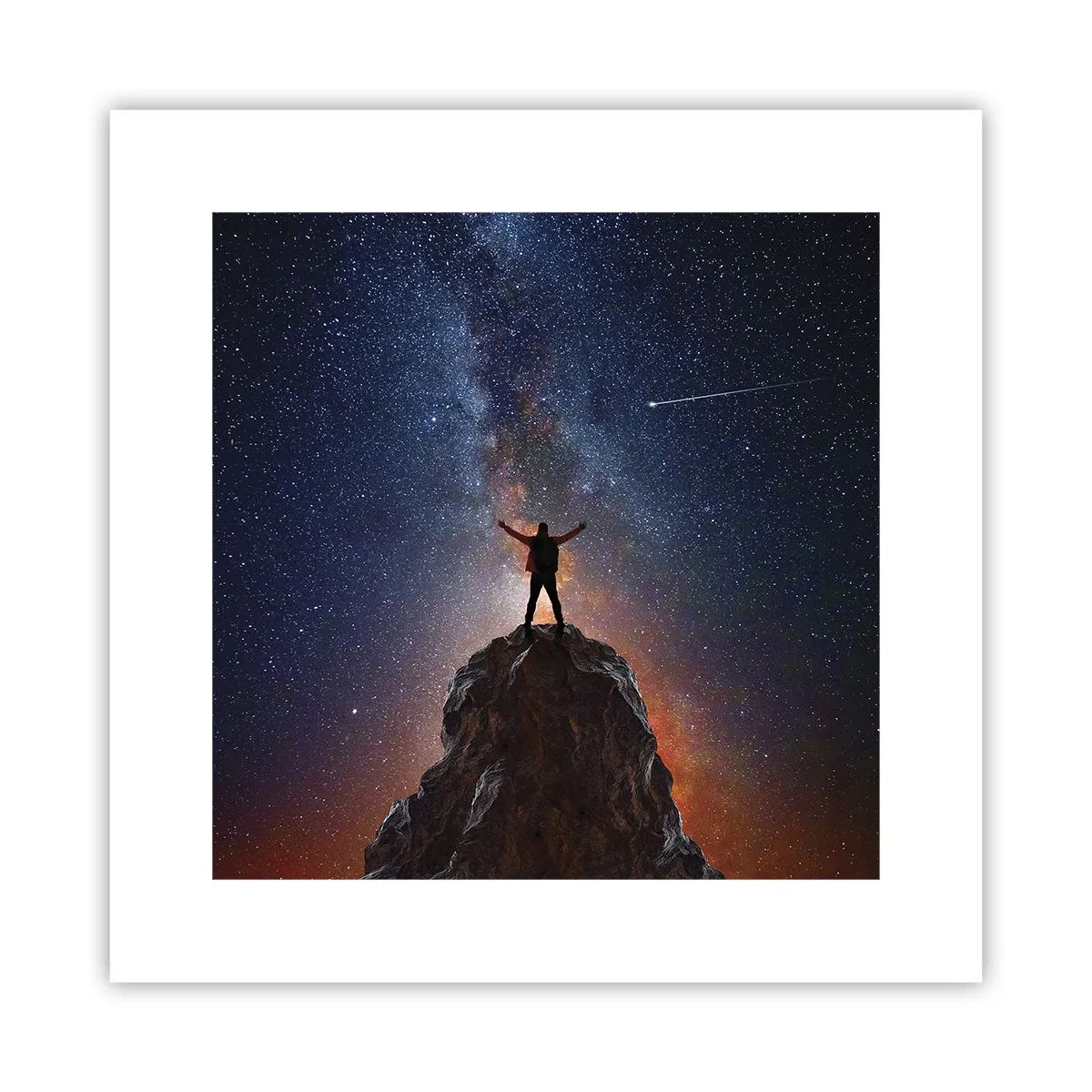 Poster - Die Macht ist mit mir! - 30x30 cm