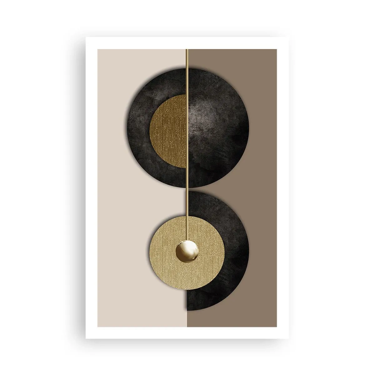 Poster - Variationen rund um den Kreis - 61x91 cm