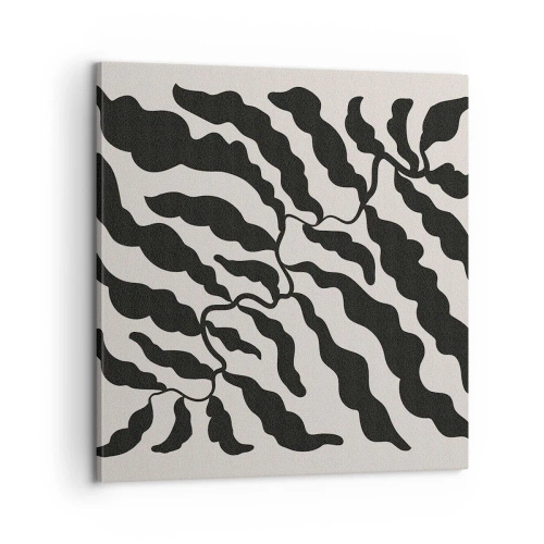 Bild auf Leinwand - Leinwandbild - Natur des Quadrats - 60x60 cm