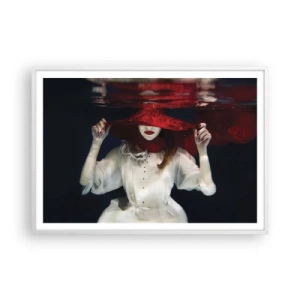 Poster in einem weißen Rahmen - Boshafte Göttin in der slawischen Mythologie - 100x70 cm