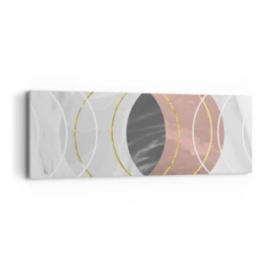 Bild auf Leinwand - Leinwandbild - Musik der Sphären - 90x30 cm