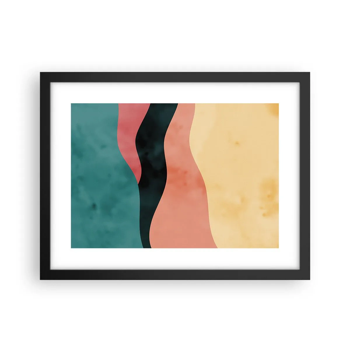 Poster in einem schwarzem Rahmen - Konforme Nichtkonformität - 40x30 cm