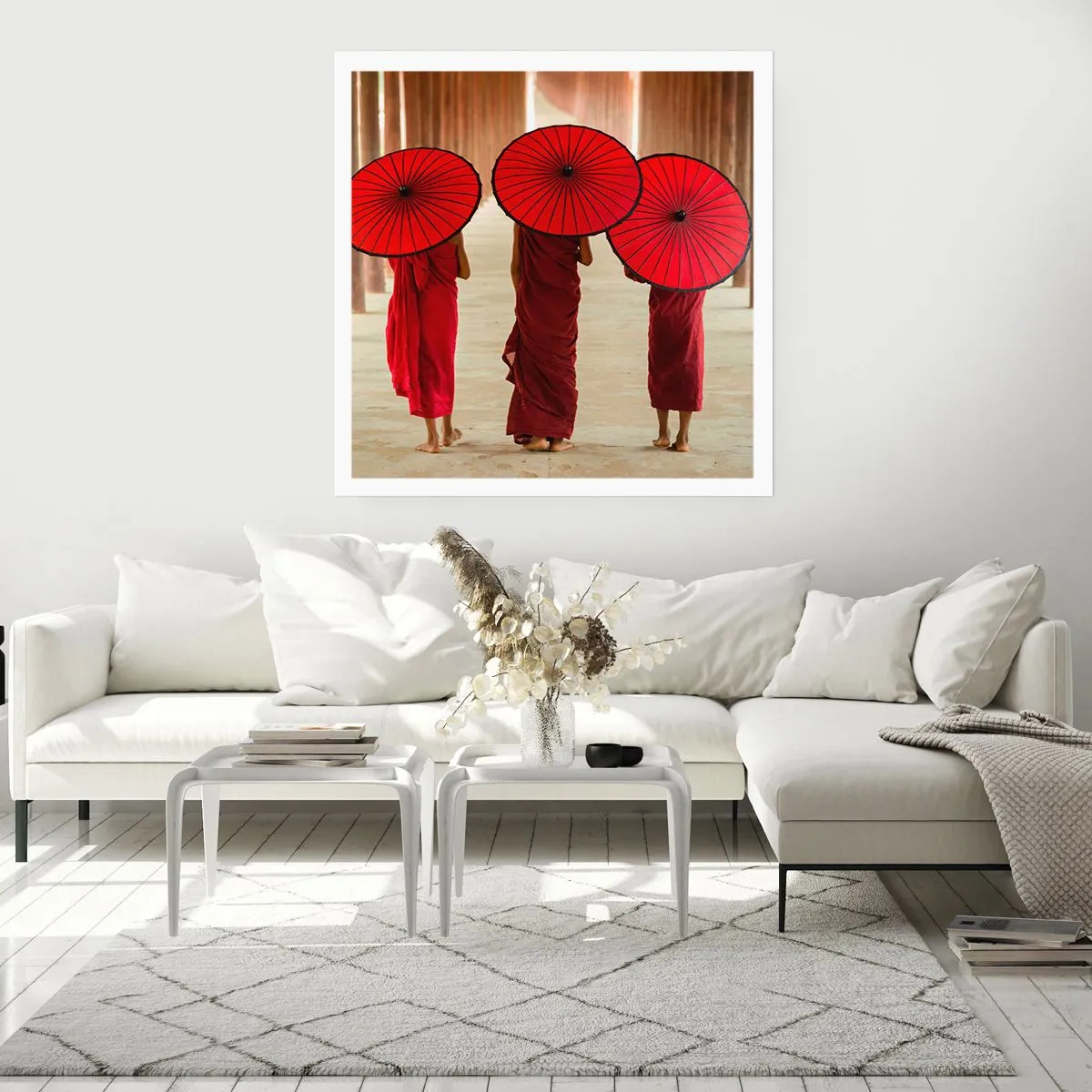 Poster - Auf dem Weg ins Reine Land - 40x40 cm