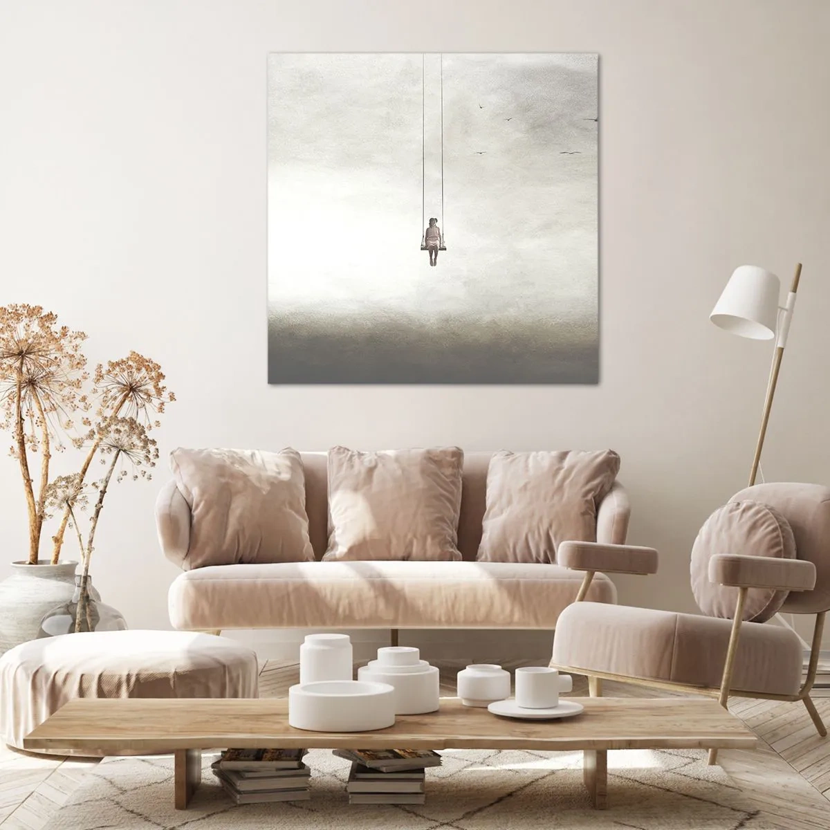 Bild auf Leinwand - Leinwandbild - Ein Kind in uns - 50x50 cm