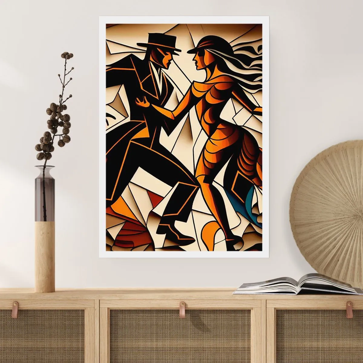 Poster - Tanz der Passion und Leidenschaft - 70x100 cm