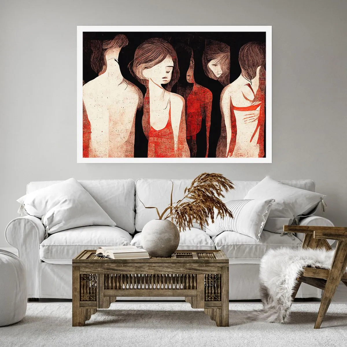 Poster - Madonnen der Dunkelheit - 91x61 cm