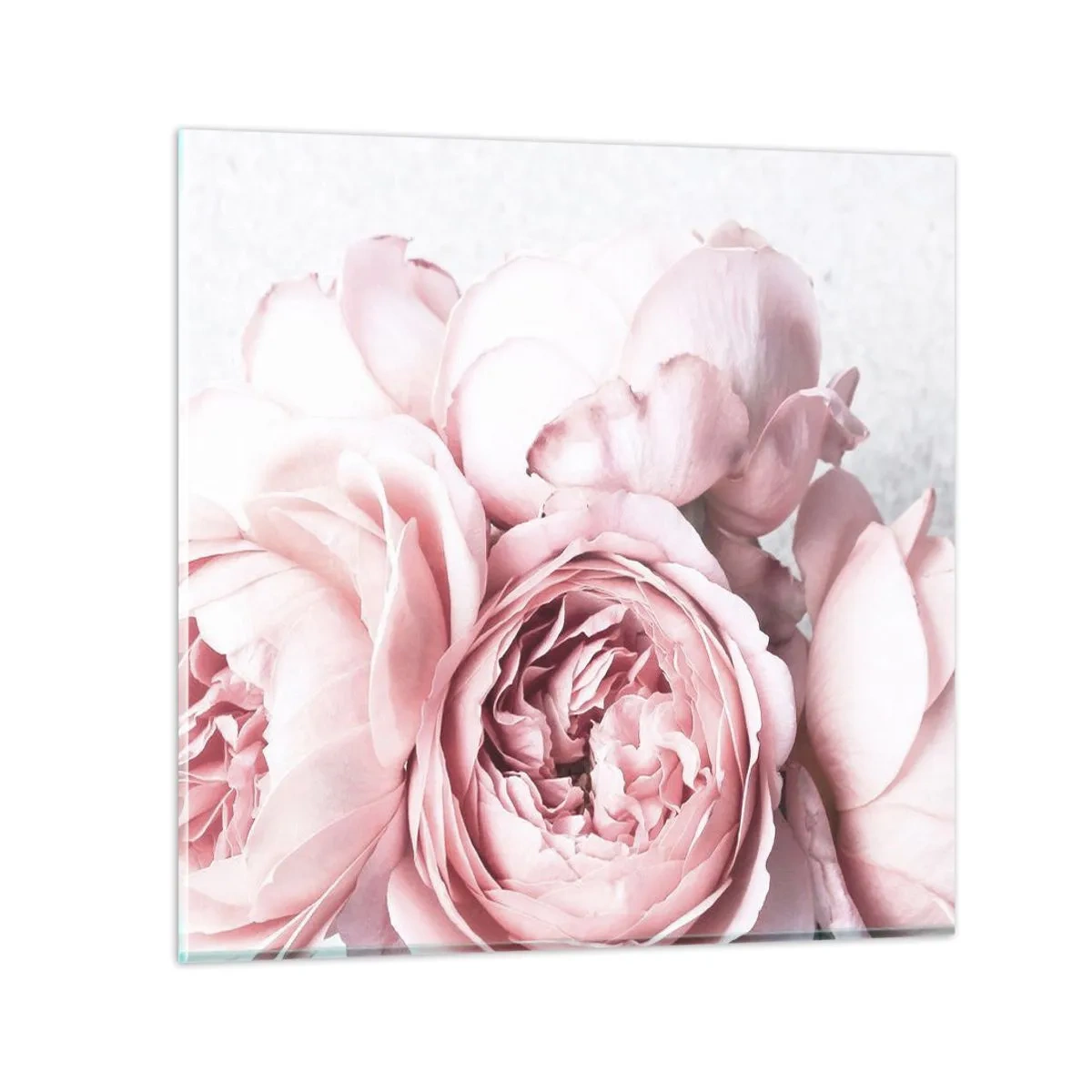 Glasbild - Bild auf glas - Für Romantiker - 40x40 cm