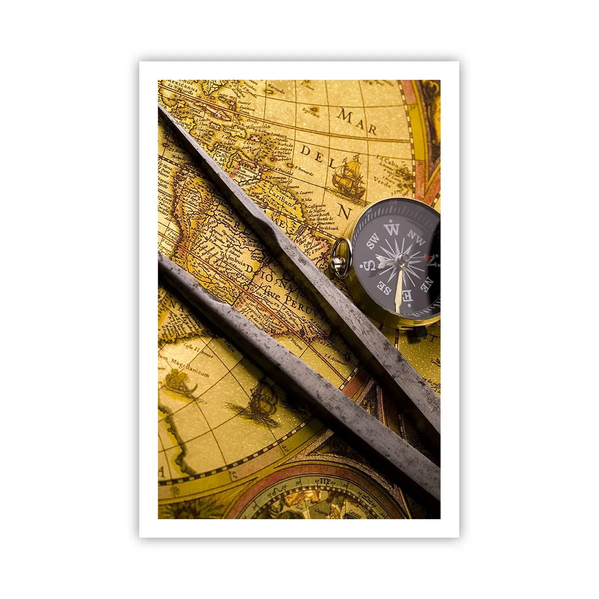 Poster - Wo sind diese Schätze? - 61x91 cm