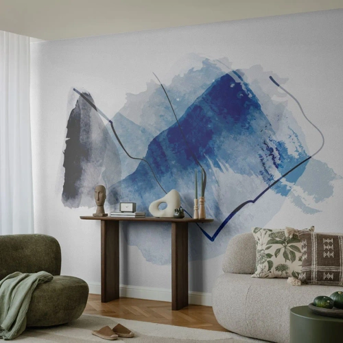 Fototapete Premium Canvas - Eisberg - Abstraktion, Stück, Moderne Kunst - 450x315 cm