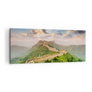 Bild auf Leinwand - Leinwandbild - Ewige Größe - 100x40 cm