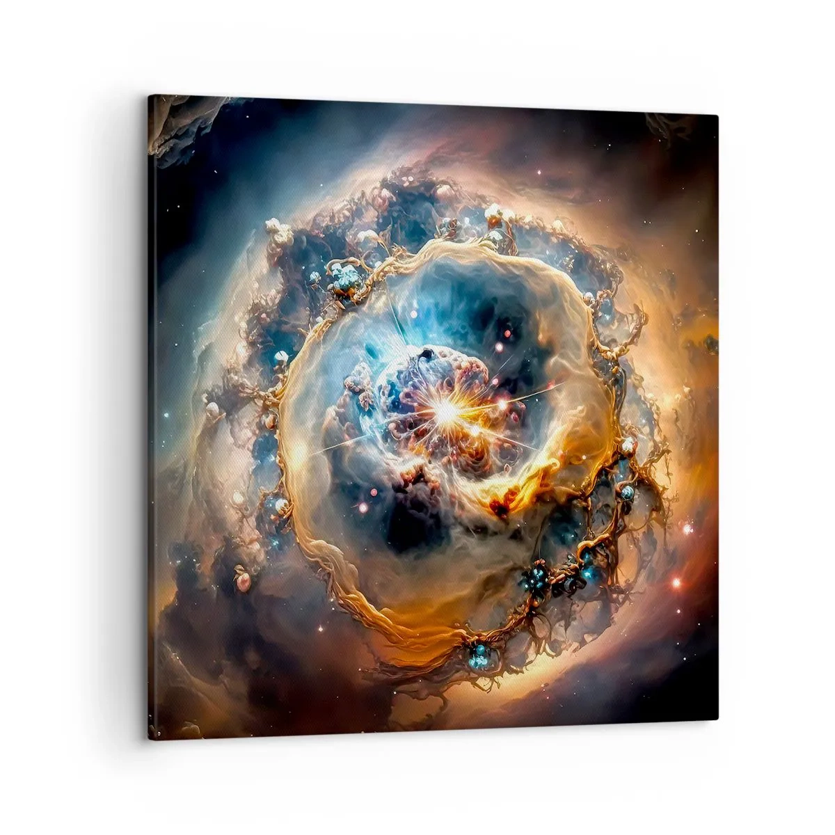 Bild auf Leinwand - Leinwandbild - Anfang - 50x50 cm