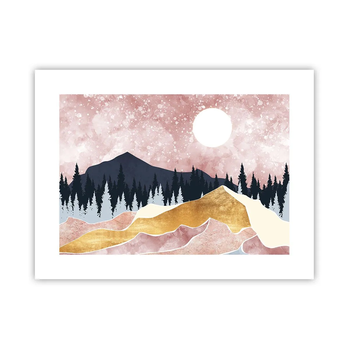 Poster - Nachtwache - 40x30 cm