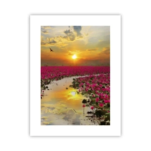 Poster - Das geheime Leben des Sees - 30x40 cm