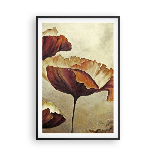 Poster in einem schwarzem Rahmen - Weideland - 61x91 cm