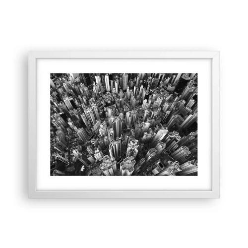 Poster in einem weißen Rahmen - Immer höher und höher - 40x30 cm