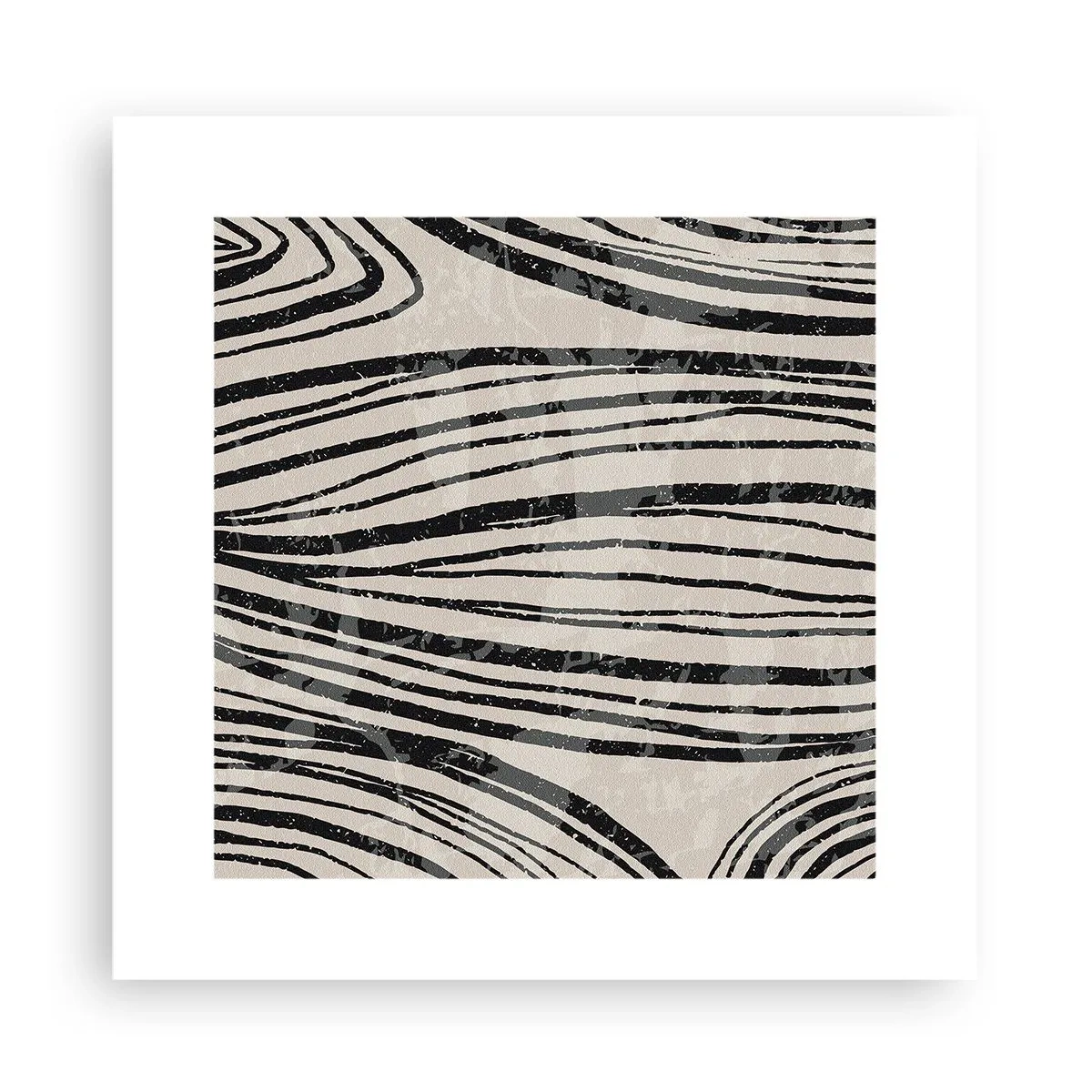 Poster - Linienpool - 30x30 cm