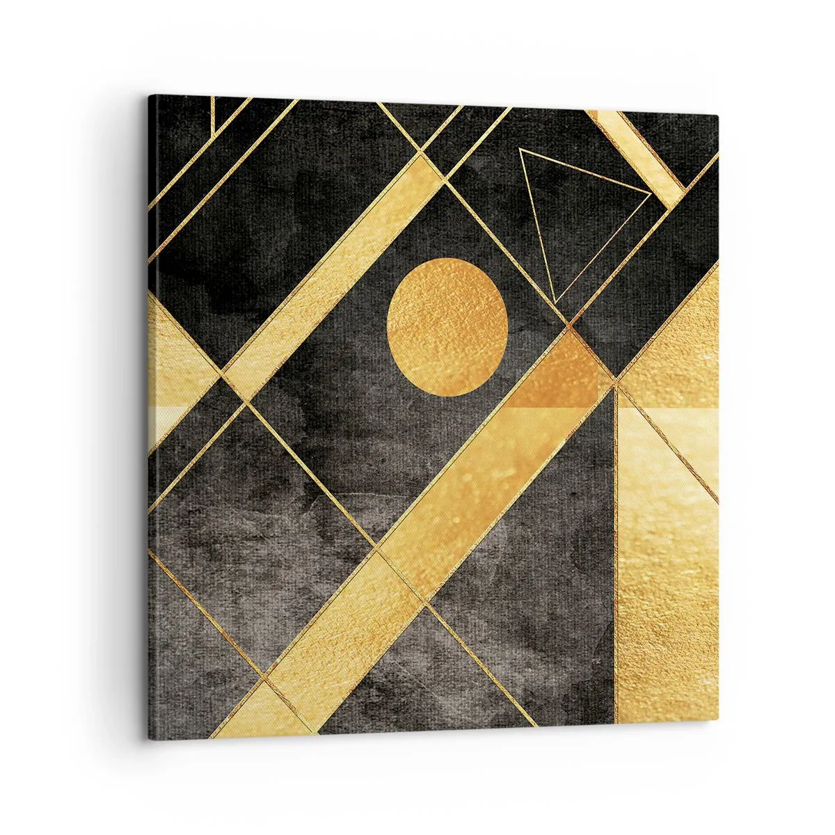 Bild auf Leinwand - Leinwandbild - Die Sonne der Wüste - 60x60 cm