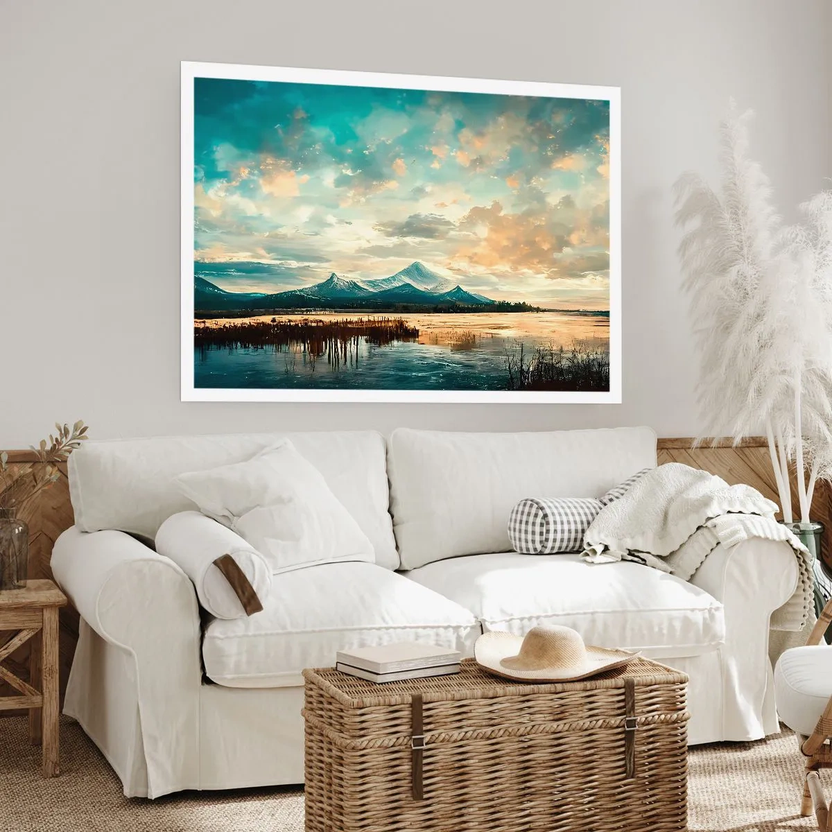 Poster - Unter dem Schutz des Himmels - 40x30 cm