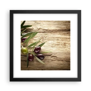 Poster in einem schwarzem Rahmen - Direkt aus der Natur - 30x30 cm