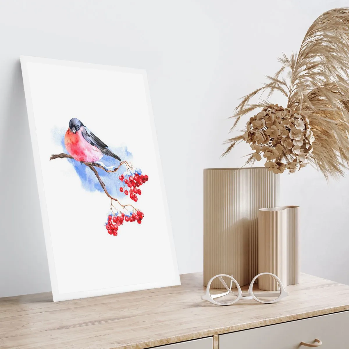 Poster - Winter in Farbe - 30x40 cm