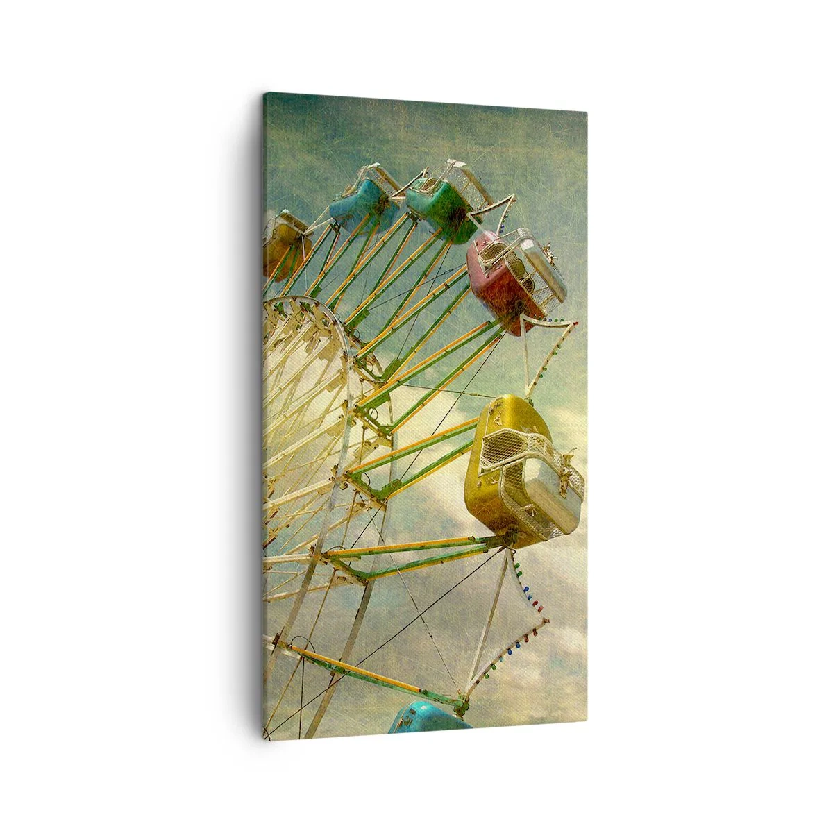 Bild auf Leinwand - Leinwandbild - Es wird Spaß geben ... - 45x80 cm