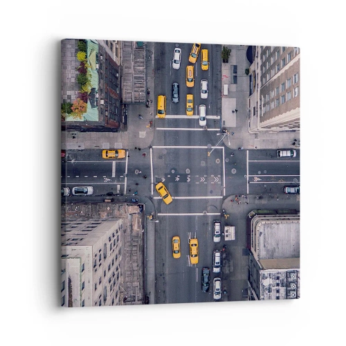 Bild auf Leinwand - Leinwandbild - Eine einfache Wahl - 30x30 cm