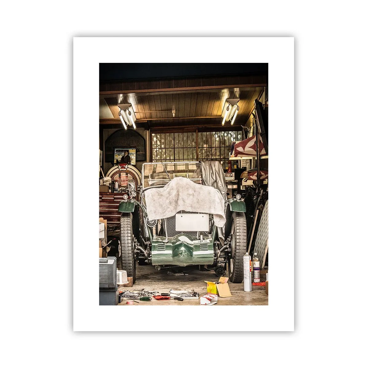 Poster - Zurück in die Vergangenheit - 30x40 cm