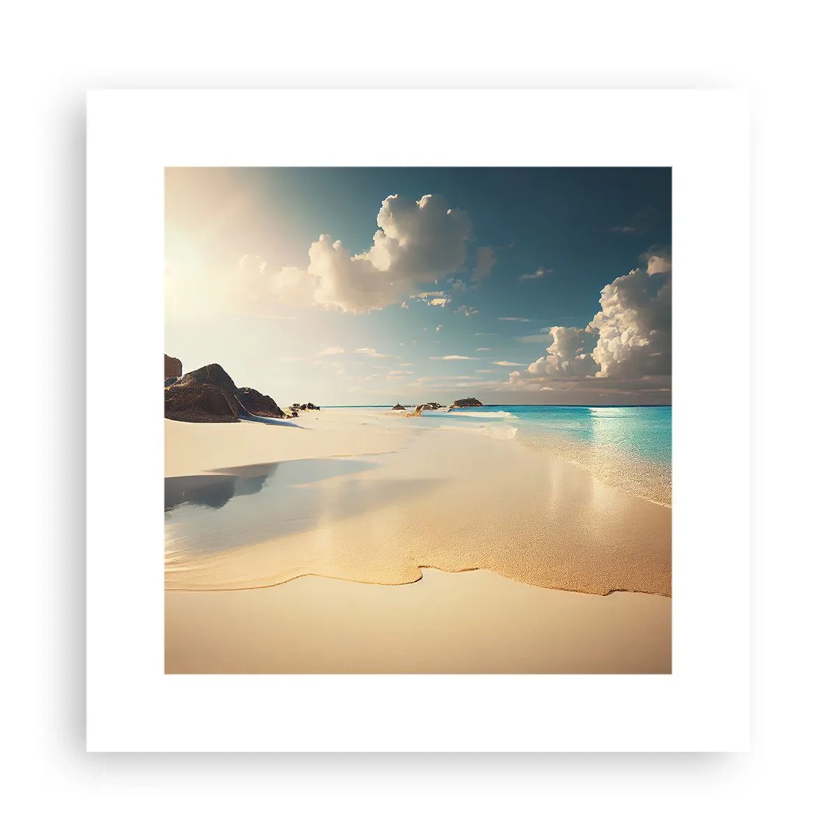 Poster - Erträumter Tag - 30x30 cm