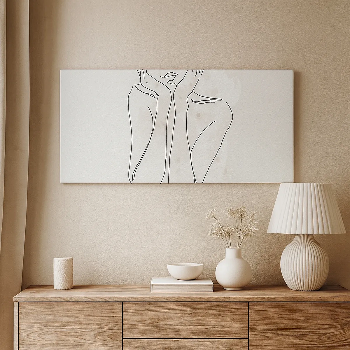 Bild auf Leinwand - Leinwandbild - Ein träumerischer Moment - 30x30 cm